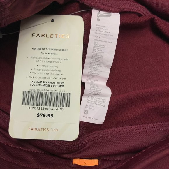 Fabletics Mid-Rise Legging NWT - Picture 6 of 7